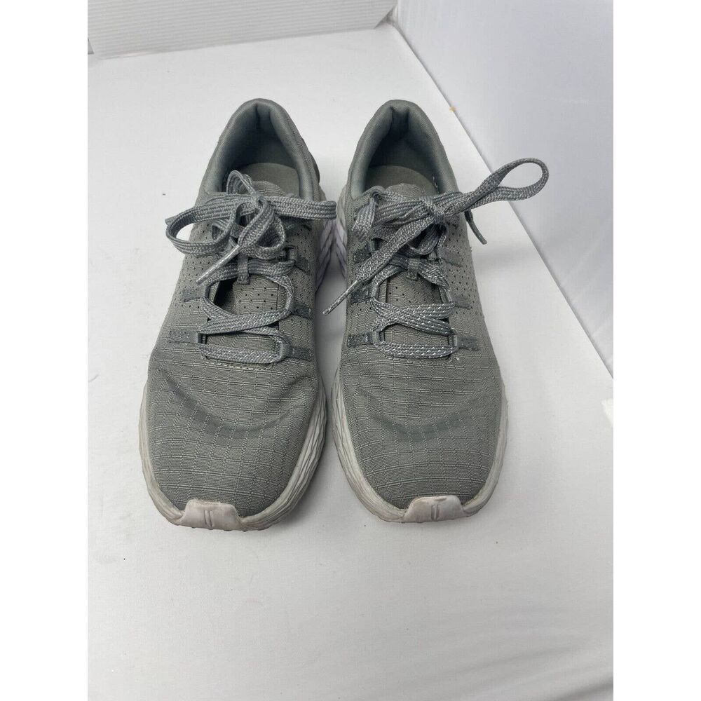 Nobull Womens Ripstop Runner Shoes Size 5 Gray Athletic Trainer Gym Sneakers - Picture 2 of 5
